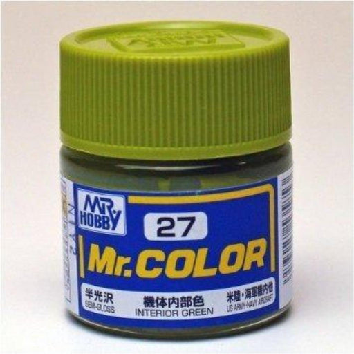 Gunze C027 Mr. Color - Semi Gloss Interior Green (7537775739117)