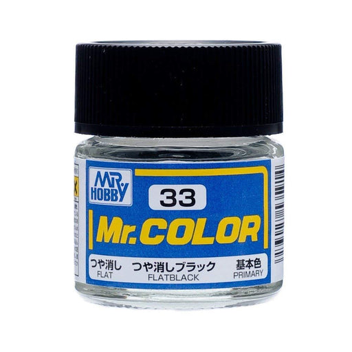 Gunze C033 Mr. Color - Flat Black (8177829380333)