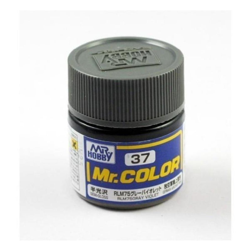 Gunze C037 Mr. Color - Semi Gloss RLM75 Grey Violet - Hobby City NZ