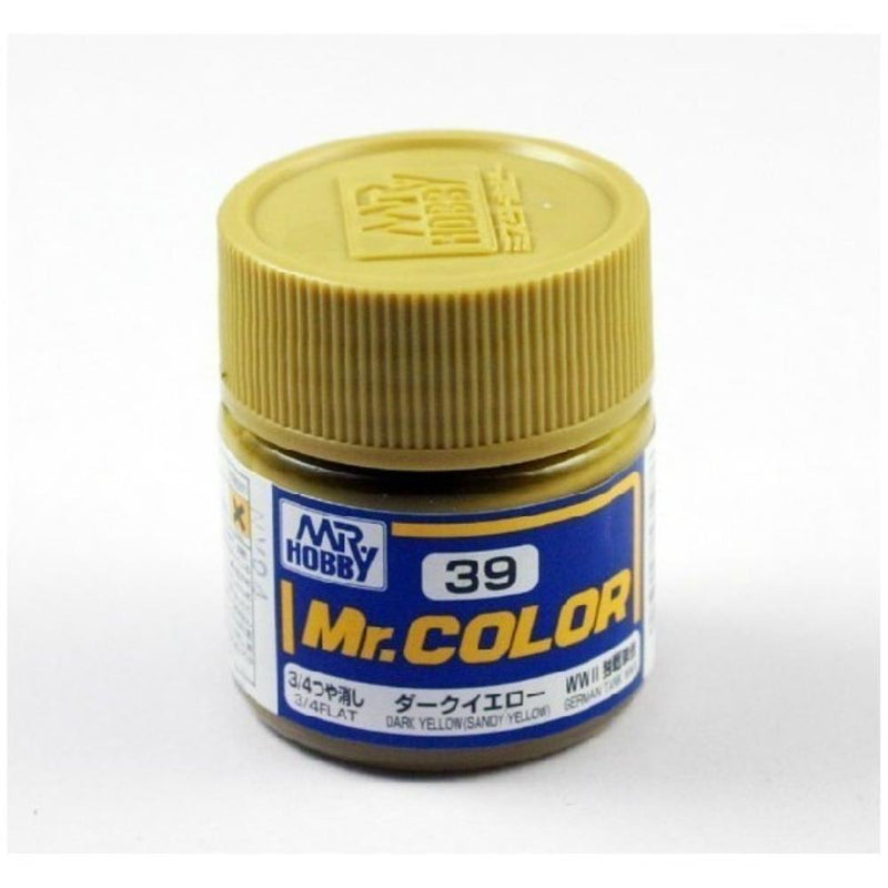 Gunze C039 Mr. Color - Flat Dark Yellow (Sandy Yellow)