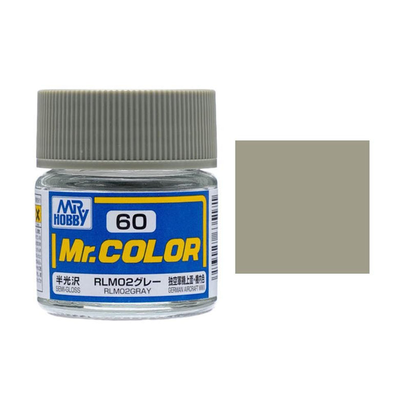 Gunze C060 Mr. Color - Semi Gloss RLM02 Grey