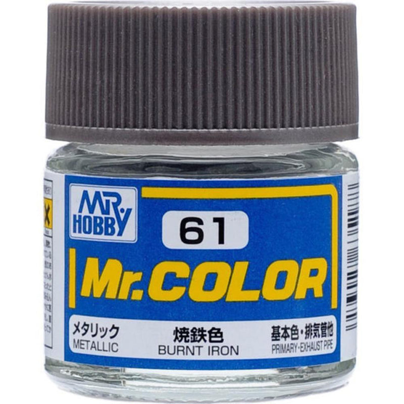 Gunze C061 Mr. Color - Metallic Burnt Iron - Hobby City NZ