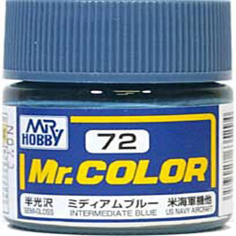 Gunze C072 Mr. Color - Semi Gloss Intermediate Blue