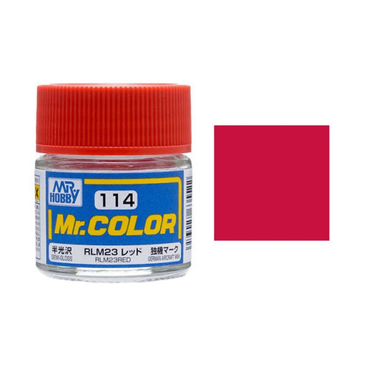 Gunze C114 Mr. Color - Semi Gloss RLM23 Red (7537783210221)