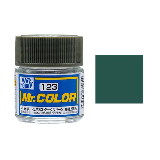 Gunze C123 Mr. Color -  Semi Gloss RLM83 Dark Green (7537784291565)