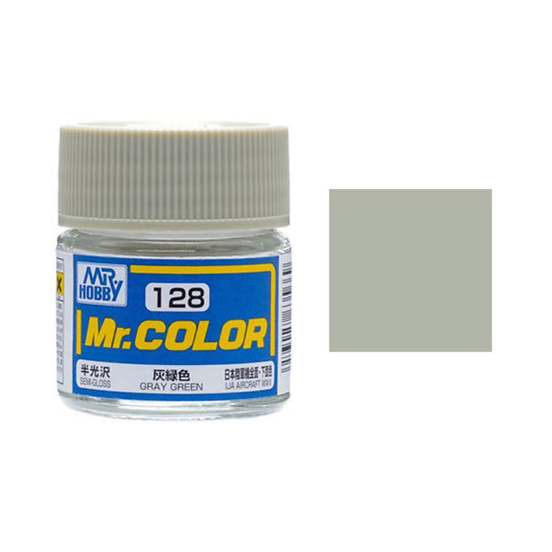 Gunze C128 Mr. Color - Semi Gloss Grey Green