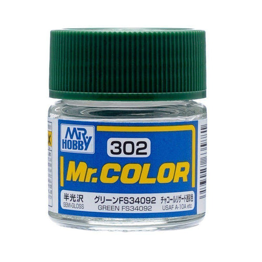 Gunze C302 Mr. Color - Semi Gloss Green FS34092 (7537787797741)