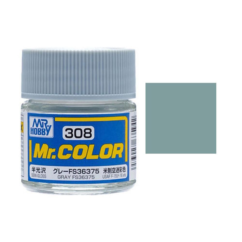 Gunze C308 Mr. Color - Semi Gloss Grey FS36375