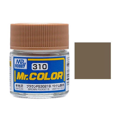 Gunze C310 Mr. Color - Semi Gloss Brown FS30219 (7537788649709)