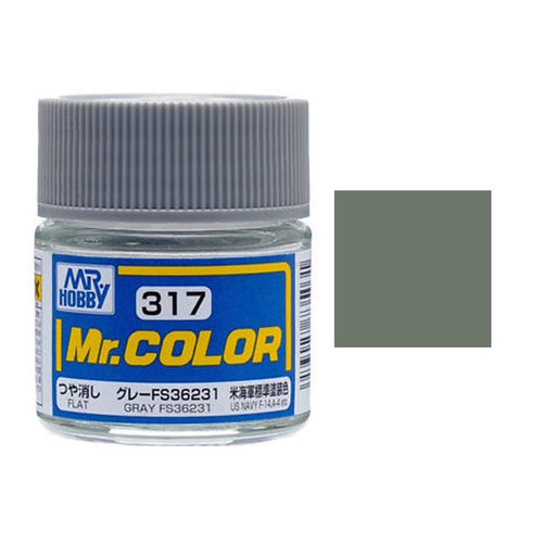 Gunze C317 Mr. Color - Flat Grey FS36231 (7537789501677)