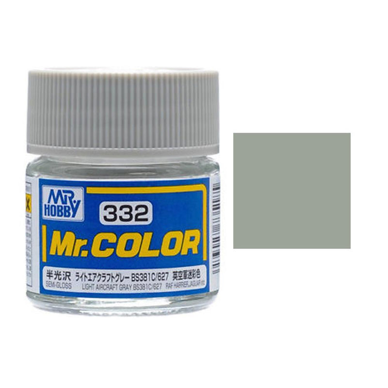 Gunze C332 Mr. Color - Semi Gloss Light Aircraft Grey BS381/C627