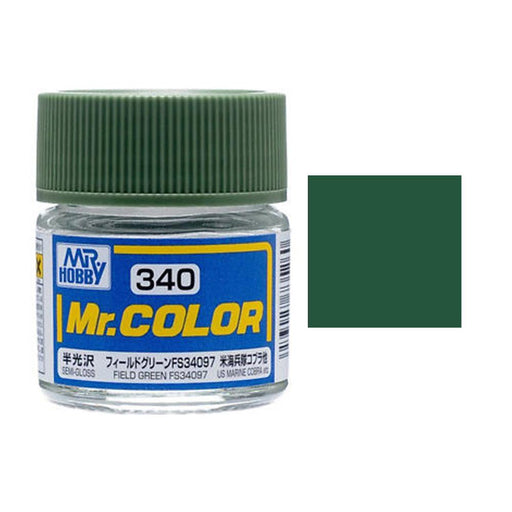 Gunze C340 Mr. Color - Semi Gloss Field Green FS34097 (7537791828205)