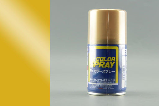 Gunze S009 Mr. Color Spray Metallic/Gloss Gold (7598550614253)