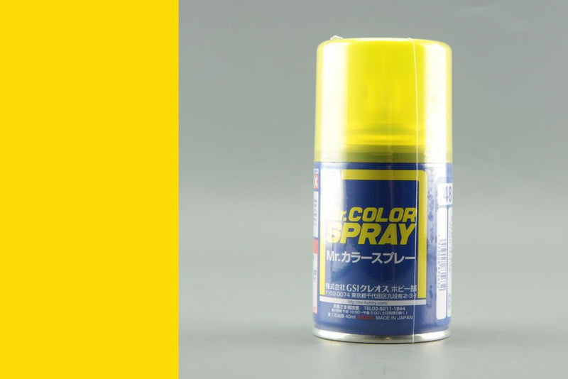 Gunze S048 Mr. Color Spray Gloss Clear Yellow