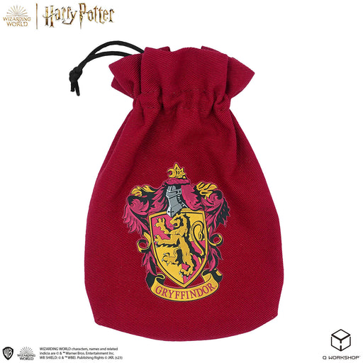 Q Workshop 190142/2023/4/A/D6B Harry Potter. Hufflepuff Dice & Pouch (9004783403245)