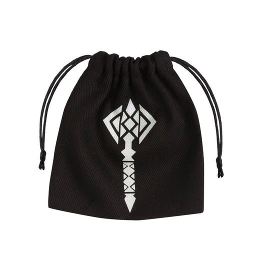 Q Workshop BVAM101 Vampire Beige & black Basic Dice Bag (9004783730925)