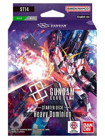 Bandai Gundam Card Game Starter Deck - Heavy Dominion ST14 - BAS2866367