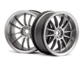 HPI Racing Work XSA 3mmOS Gunmetal 1/10 Scale RC Wheel - HPI120151