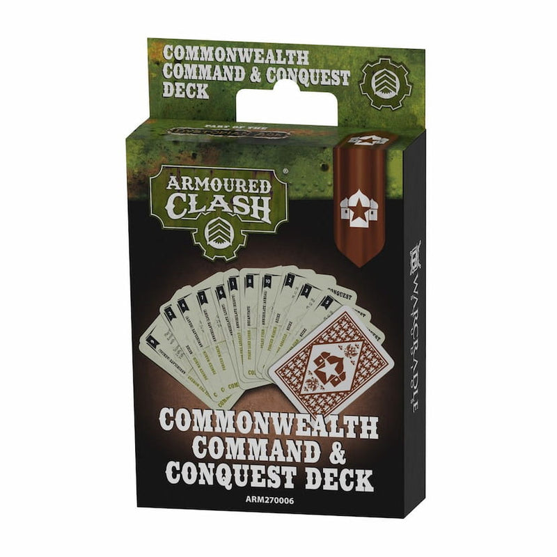 Warcradle Armoured Clash ARM270006 : Commonwealth Command & Conquest Deck (9183330271469)