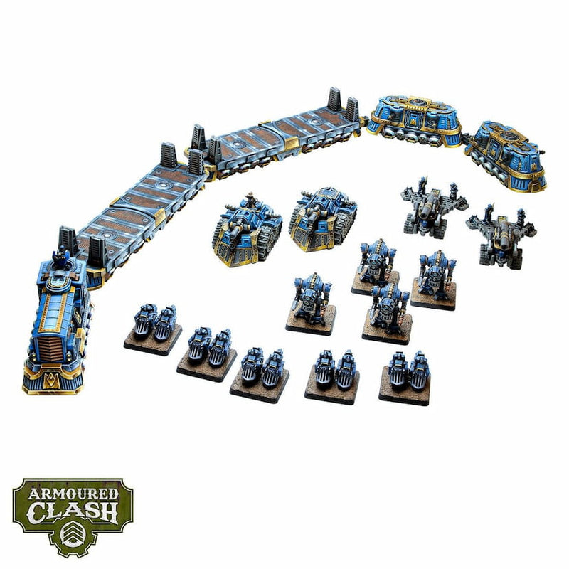 Warcradle ARM120006 Armoured Clash: Durango Heavy Rail Set (9075135742189)