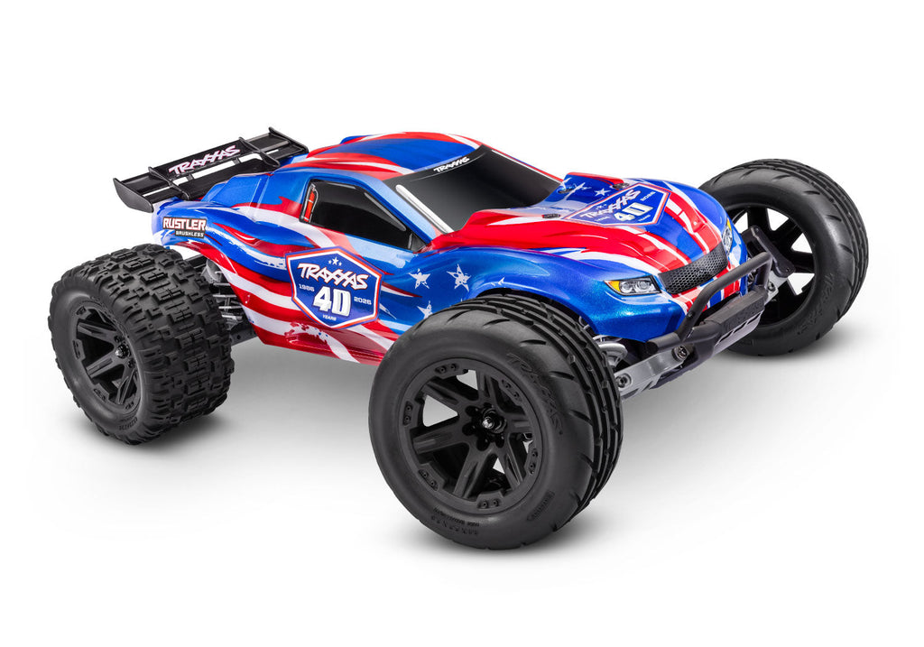 Traxxas Rustler 2WD HD VX3 BL RC Stadium Truck 1/10 Scale
