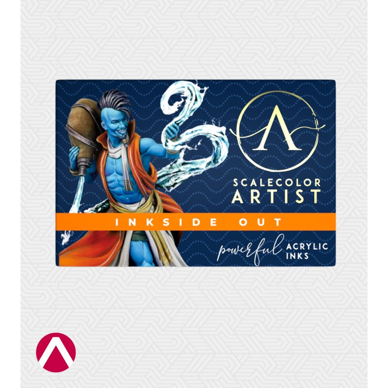 Scale 75 SSAR-014 Scalecolor Artist Inkside Out Paint Set