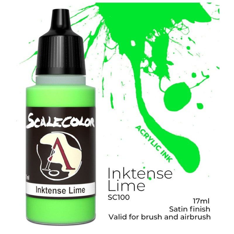 Scale 75 SC-100 Scalecolor Inktense Lime 17ml