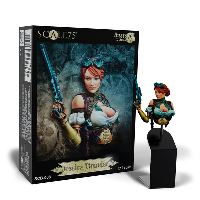 Scale 75 SCB-008 Busts Jessica Thunder 1:12