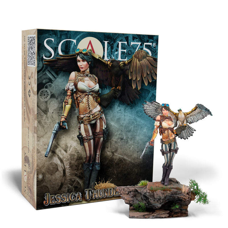 Scale 75 SSP-007 Figures Steam Wars Jessica Thunderhawk 75mm