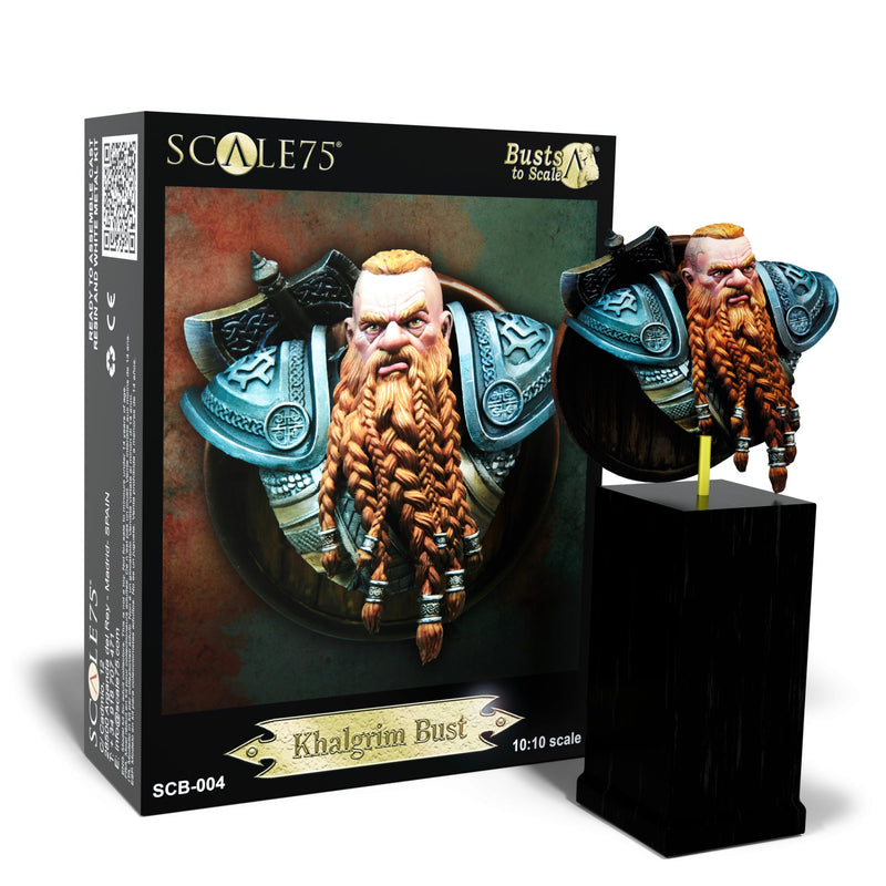 Scale 75 SCB-004 Busts Khalgrim Gunnarson 1:10