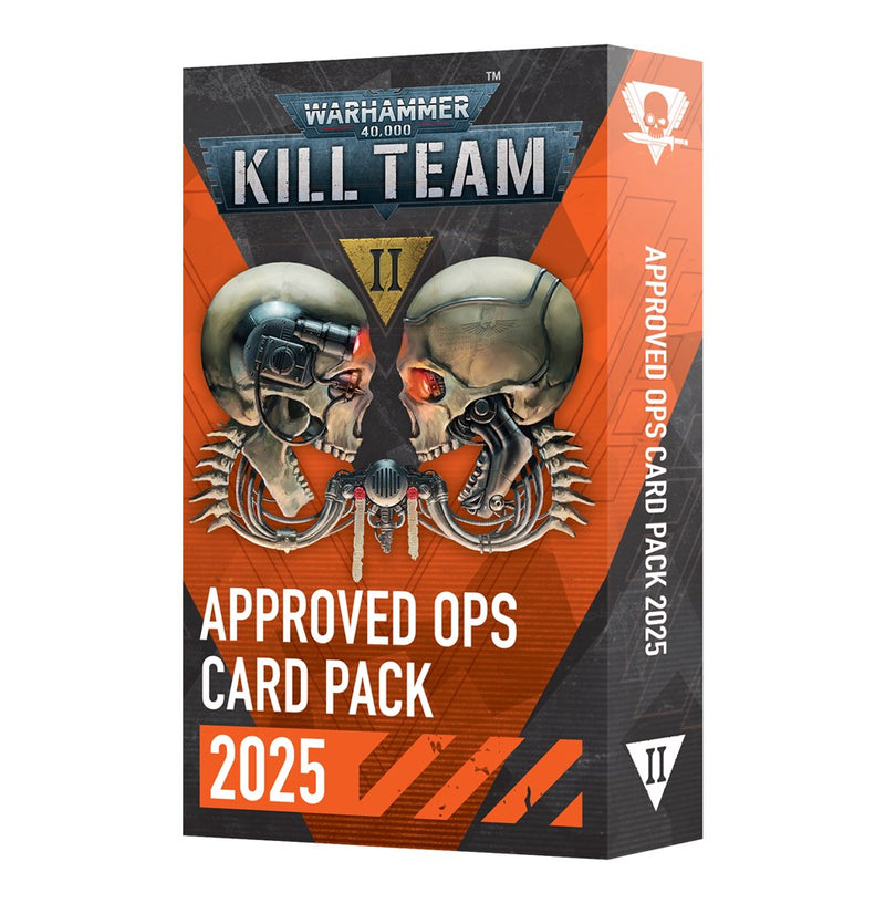 Warhammer 40,000 102-63 Kill Team: Approved OPs Cards 2025
