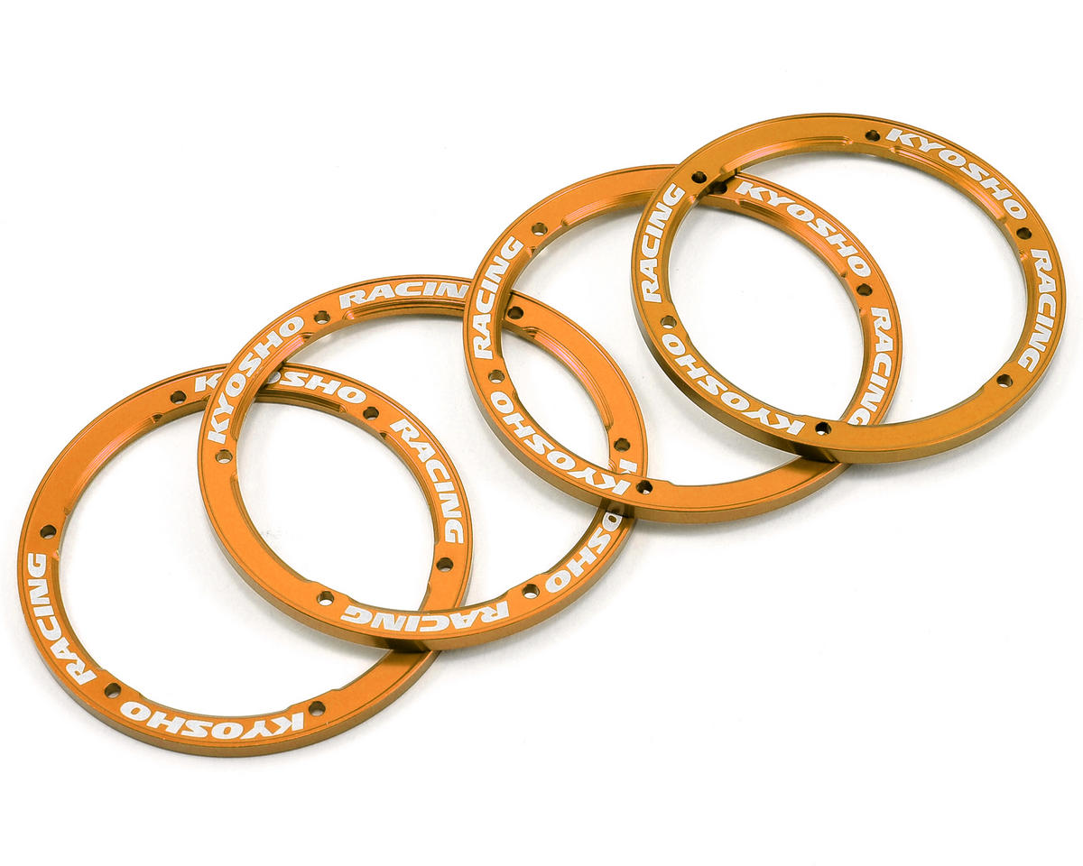 Kyosho Aluminium Covers Gold RC Wheel - EZW003GL