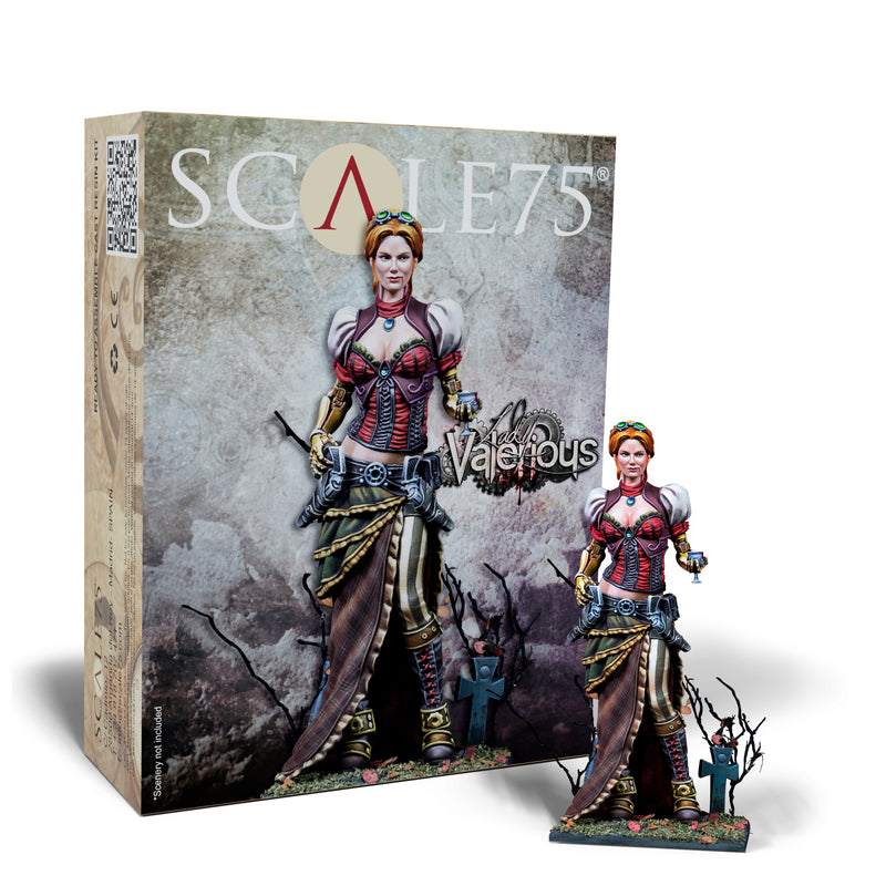 Scale 75 SSP-014 Figures Steam Wars Lady Valerious 75mm