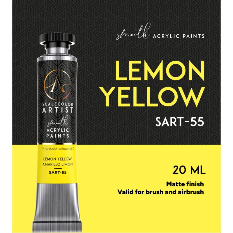 Scale 75 SART-55 Scalecolor Artist Lemon Yellow 20ml
