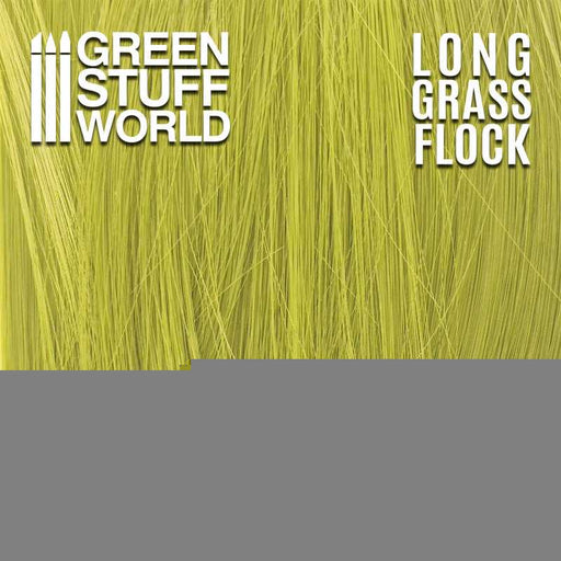 Green Stuff World 3348 Long Grass Flock 100mm Color Light Green (9080480530669)