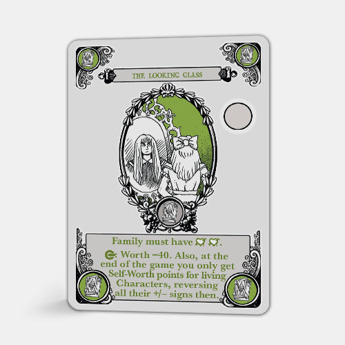 Gloom - Looking Glass Story Card TRANSPARENT (Gloom 2E) - AG1337B