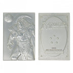 Hasbro Magic the Gathering Limited Edition Silver Plated Ajani Goldmane Collectible Figure (4)