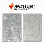 Hasbro Magic the Gathering Limited Edition Silver Plated Ajani Goldmane Collectible Figure