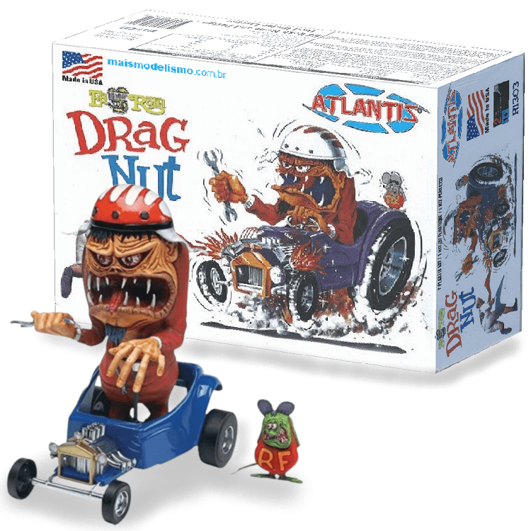 Ed Roth Kit Atlantis Models AMCH1303 Ed Roth Drag Nut – Hobby City NZ