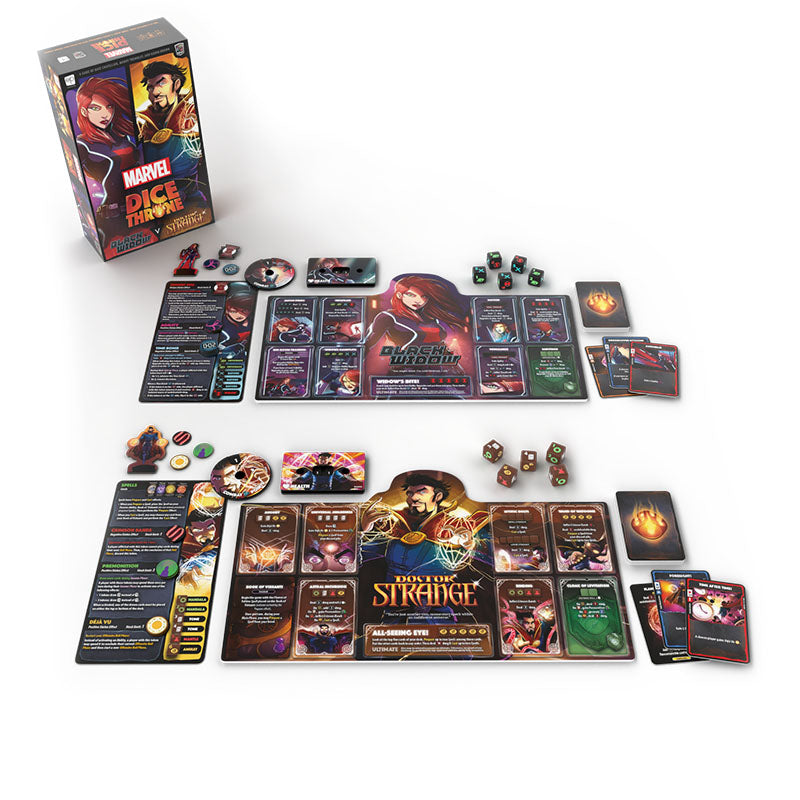 The Op Dice Throne Marvel 2-Hero Box 2 Board Game (2)