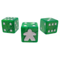 Steve Jackson Games Meeple d6 Dice Set Green - SJG5940B