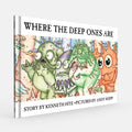 Atlas Games Mini Mythos Series Where the Deep Ones Are Board Game