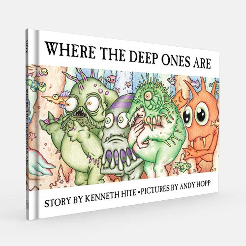 Atlas Games Mini Mythos Series Where the Deep Ones Are Board Game
