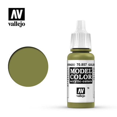 Vallejo AV70857 Model Colour Golden Olive 18ml (9183329976557)