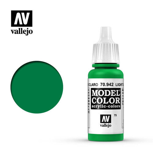 Vallejo AV70942 Model Colour Light Green 18ml (9183329812717)