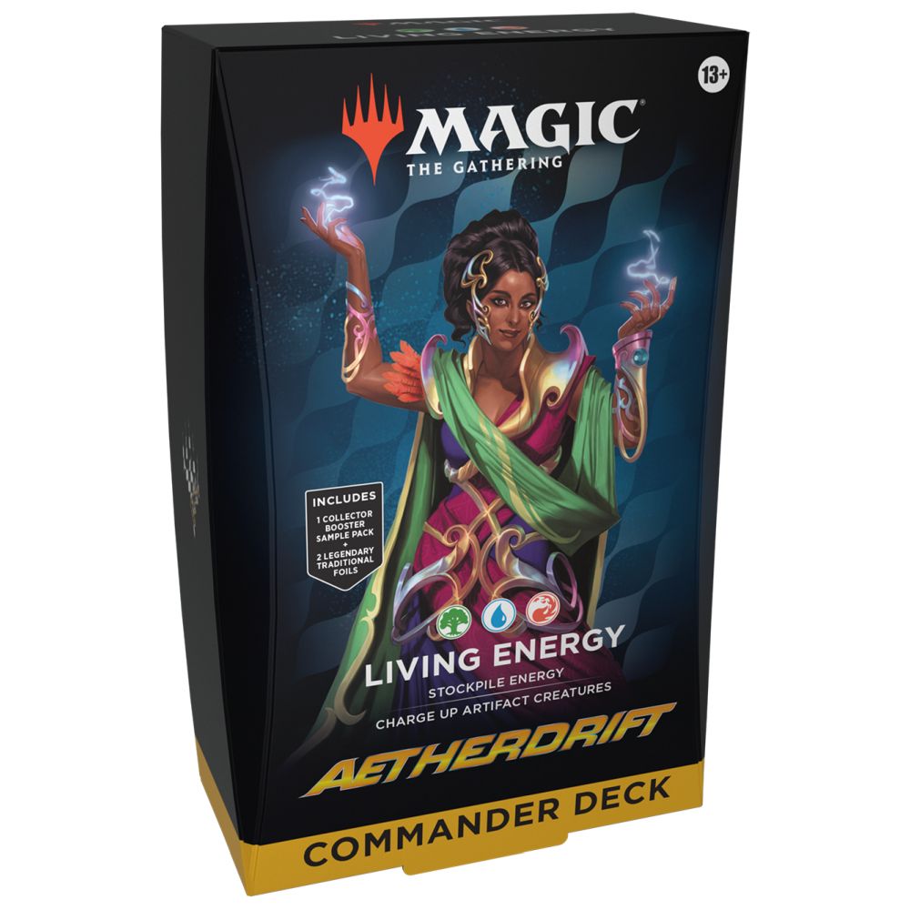 Wizards of the Coast Magic Aetherdrift Commander Deck Display (3)