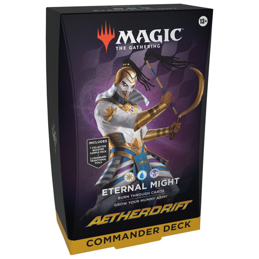 Wizards of the Coast Magic Aetherdrift Commander Deck Display (2)
