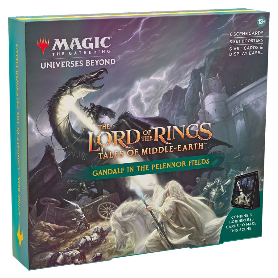 Wizards of the Coast Magic The Lord of the Rings: Tales of Middle-Earth Holiday Scene Box Display Trading Card Game Set (4)