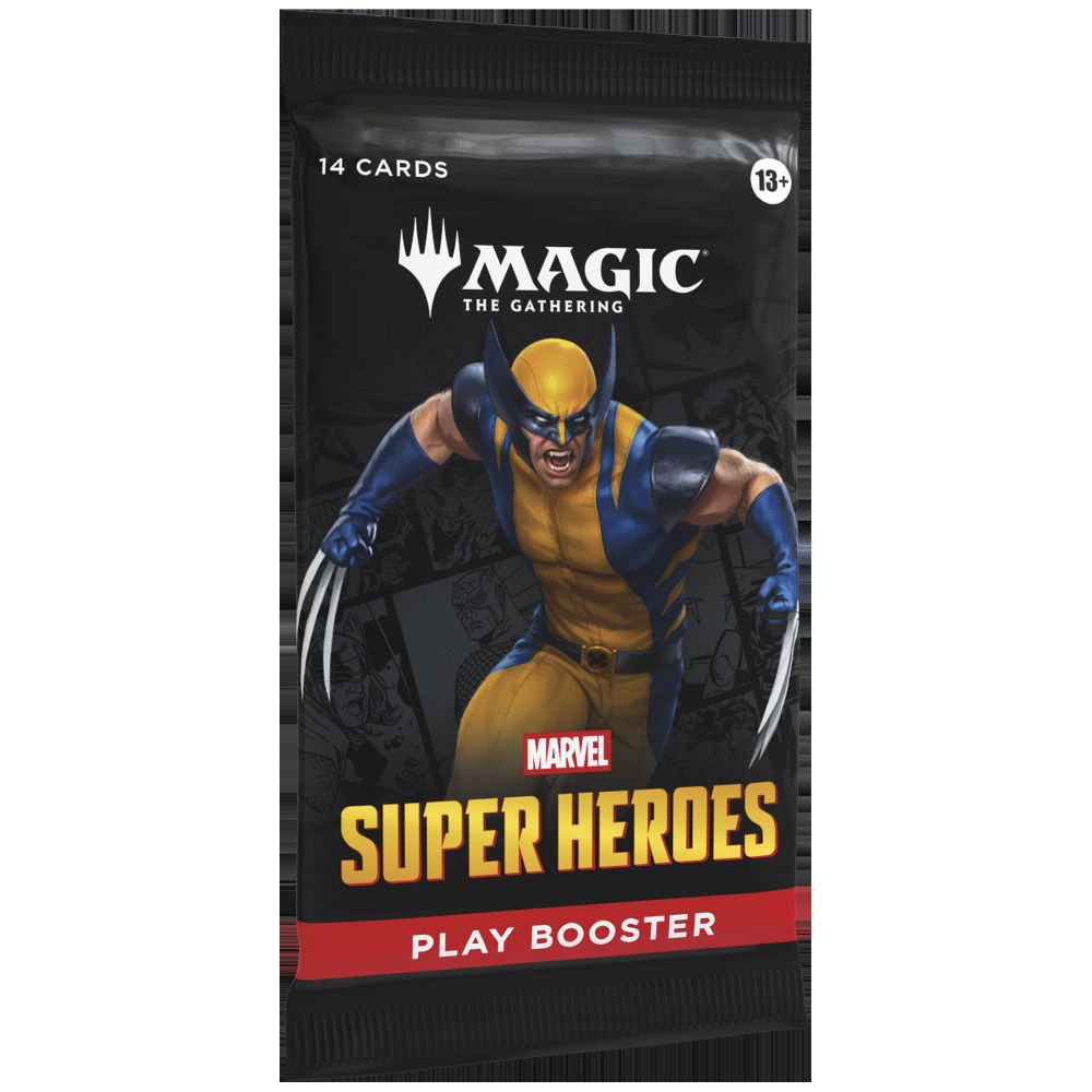 Wizards of the Coast Magic Marvel Super Heroes Trading Card Booster Display (4)