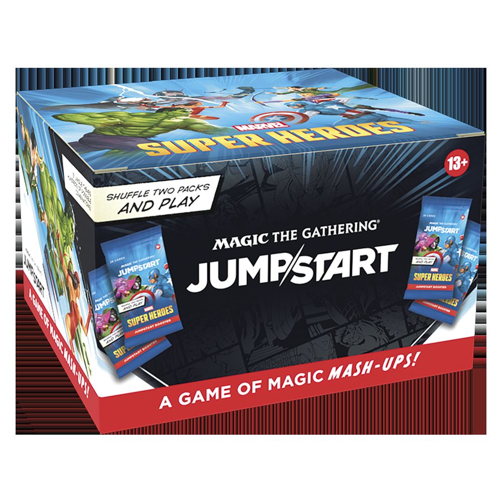 Wizards of the Coast Magic Marvel Super Heroes Jumpstart Booster Display (2)